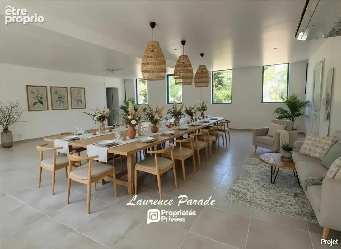 Propriété de caractère 348 m² de plain pied 1,8 hectares, piscine, garage, entre bordeaux et perigueux, a proximite de saint-émi - photo 13