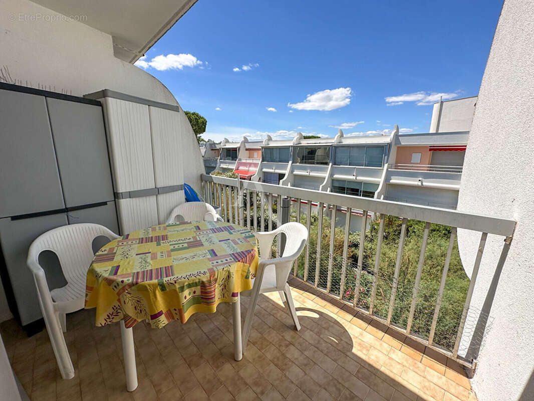 Studio cabine dans résidence avec piscine - photo 8