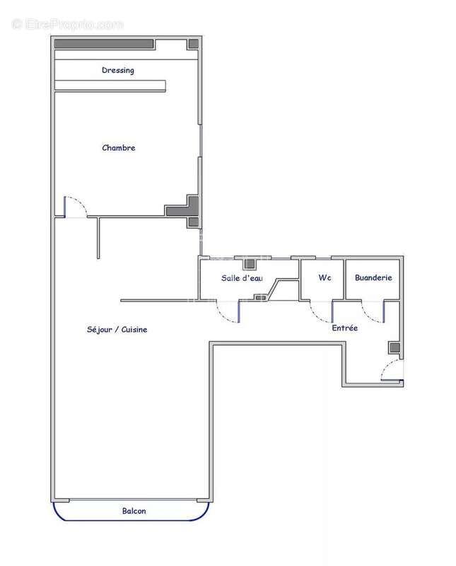 Appartement à PARIS-16E