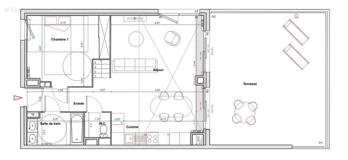 Appartement à BORDEAUX