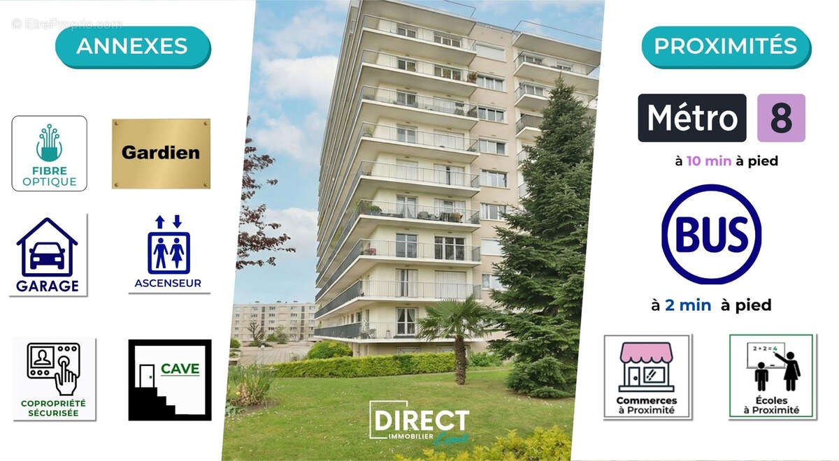 Appartement à MAISONS-ALFORT