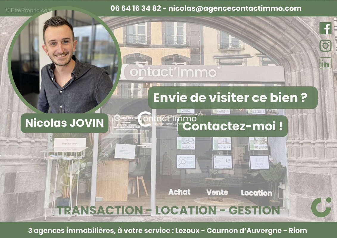 Terrain à CHARBONNIERES-LES-VIEILLES