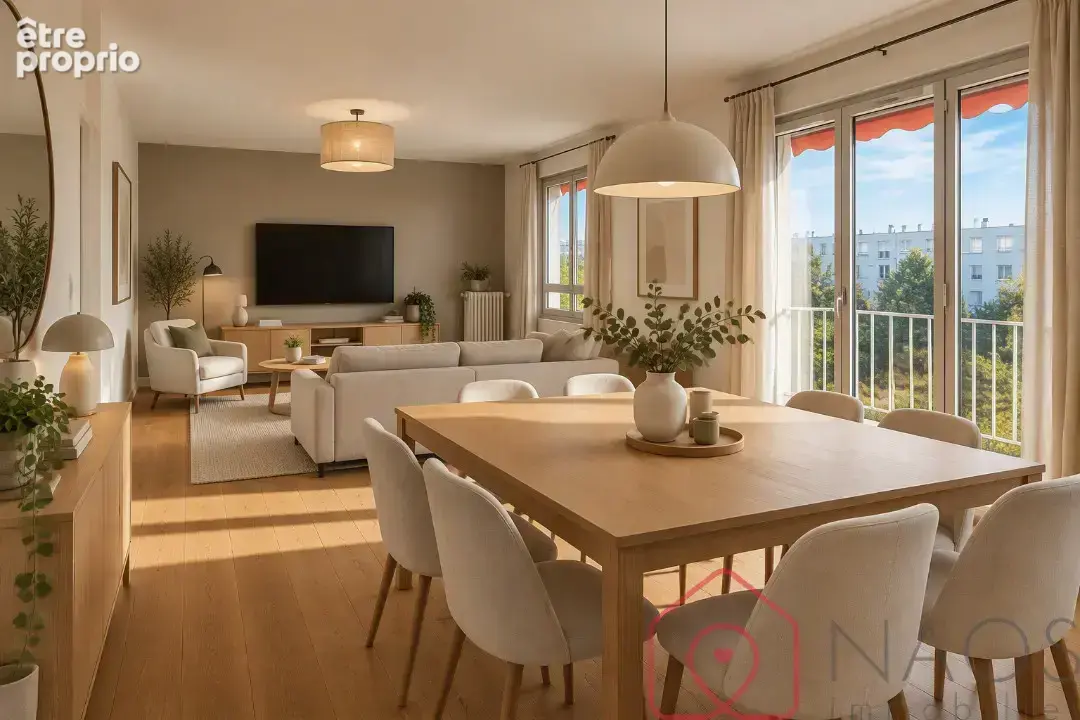 Rueil gare rer à 7 mn à pied : 3 pièces  66 m² + balcon + cave + parking libre - photo 14