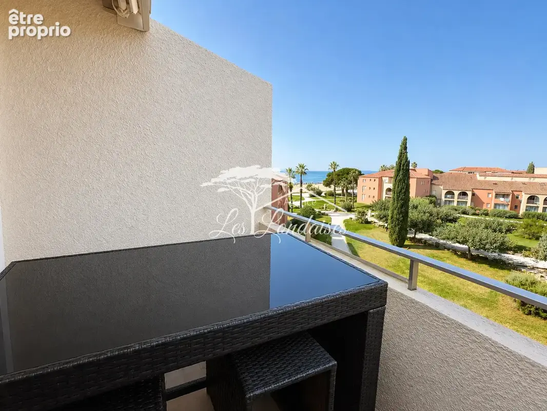 À vendre   Super Croisette, La Londe-les-Maures   Vue mer, terrasse et accès plage direct 45m2 - photo 6