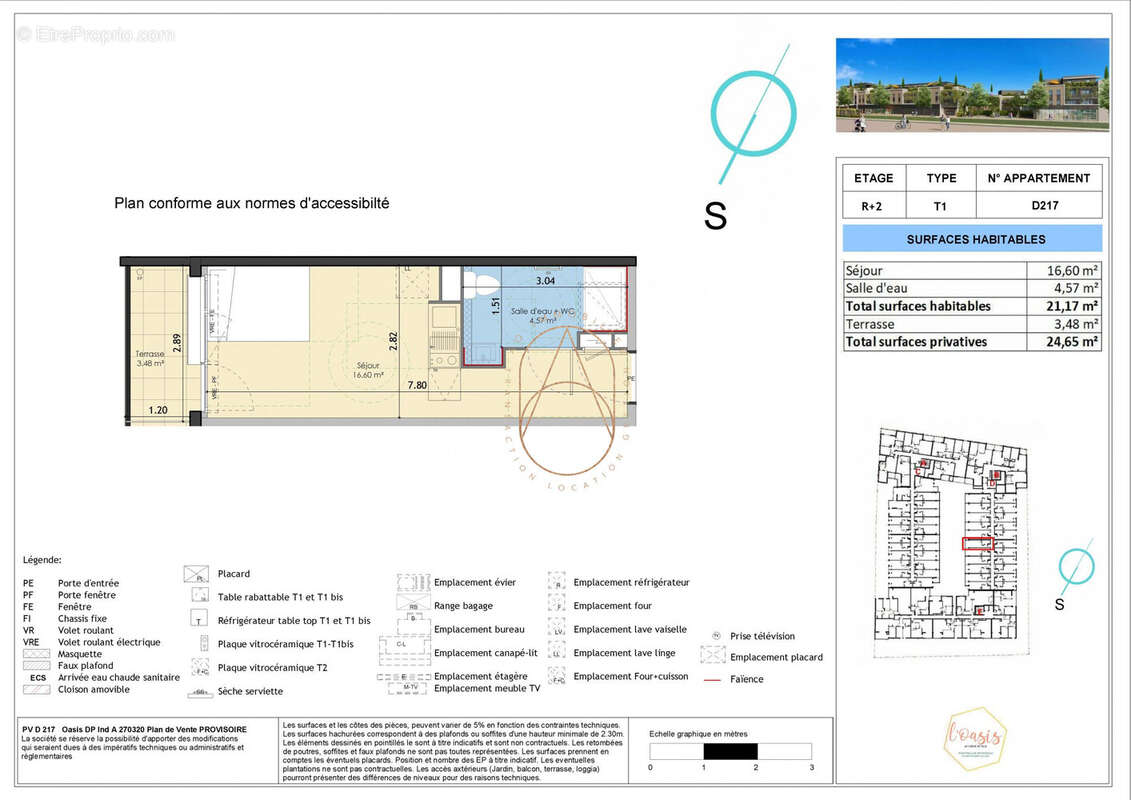 Appartement 21 m² à Castelnau-Le-Lez  - photo 6