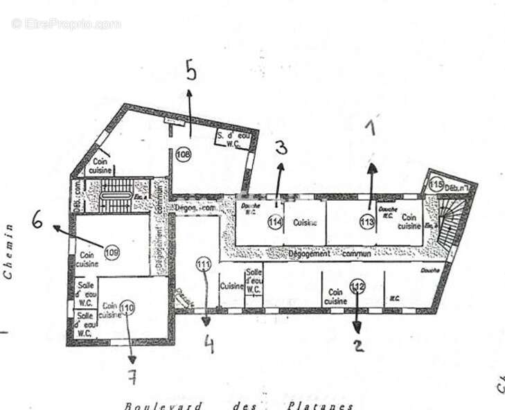 Appartement à NAZELLES-NEGRON