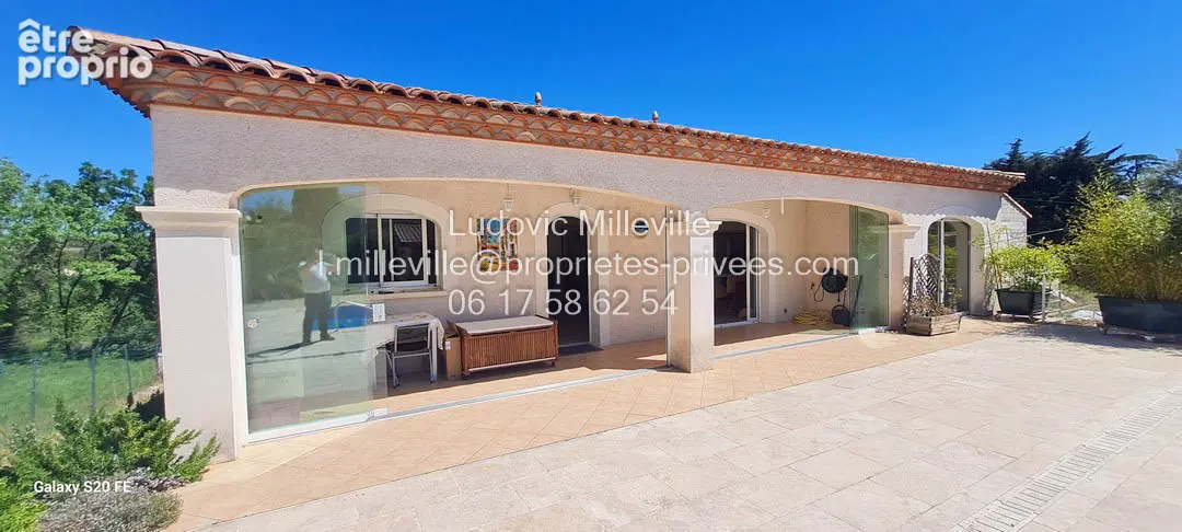 Villa de 120m²+veranda de 15m², grand garage 73m², piscine/pool à house sur 1033 m² de terrain - photo 2
