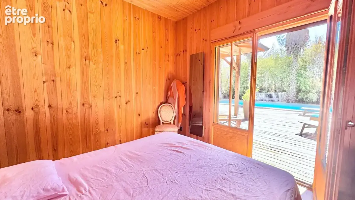 Villa bois de plain-pied avec piscine - photo 10