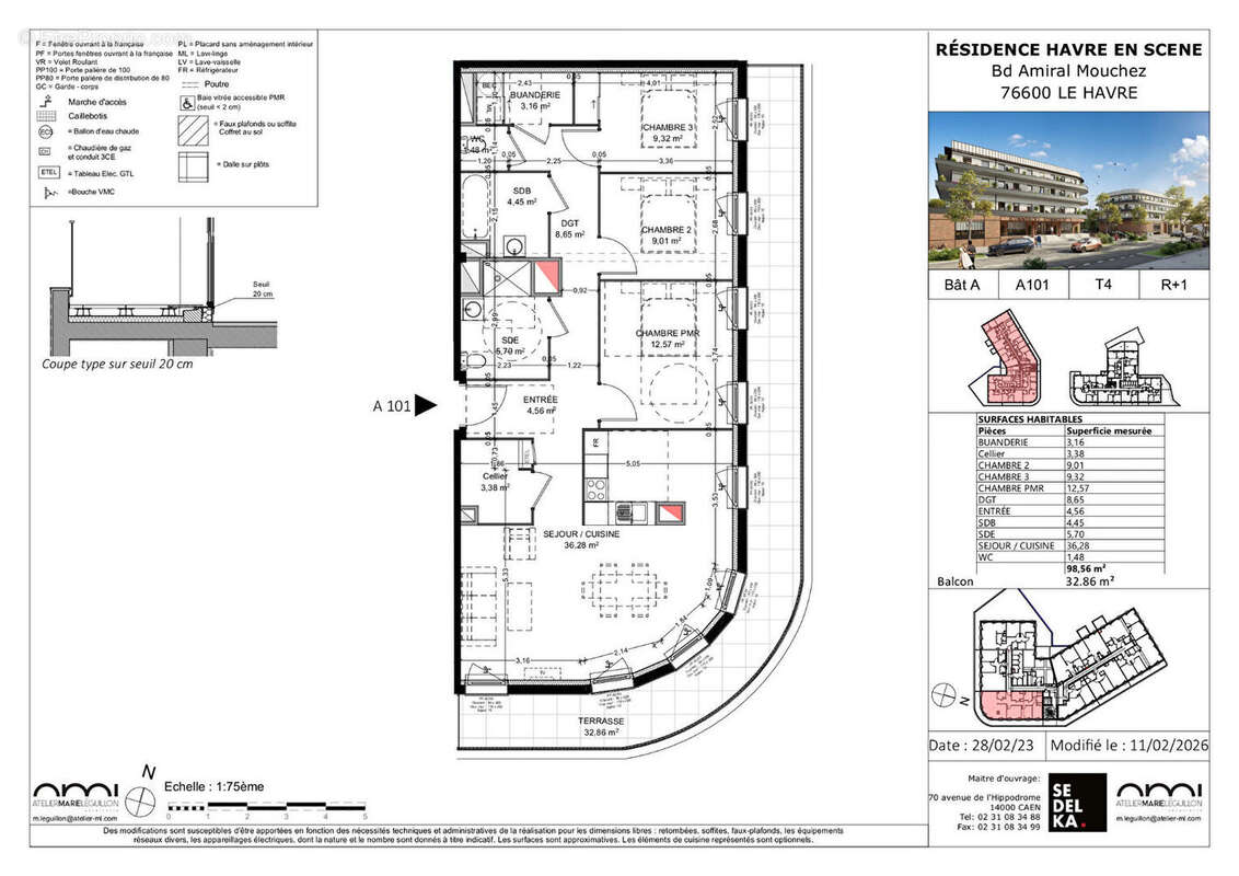Appartement à LE HAVRE