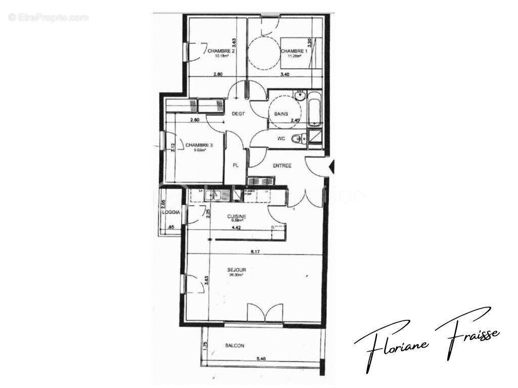 Appartement T4 de 84 m² – Terrasse – 3 Chambres – Place parking privative – Garage 30 m² en option - photo 19