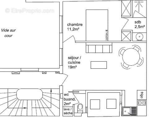 Appartement à PARIS-6E