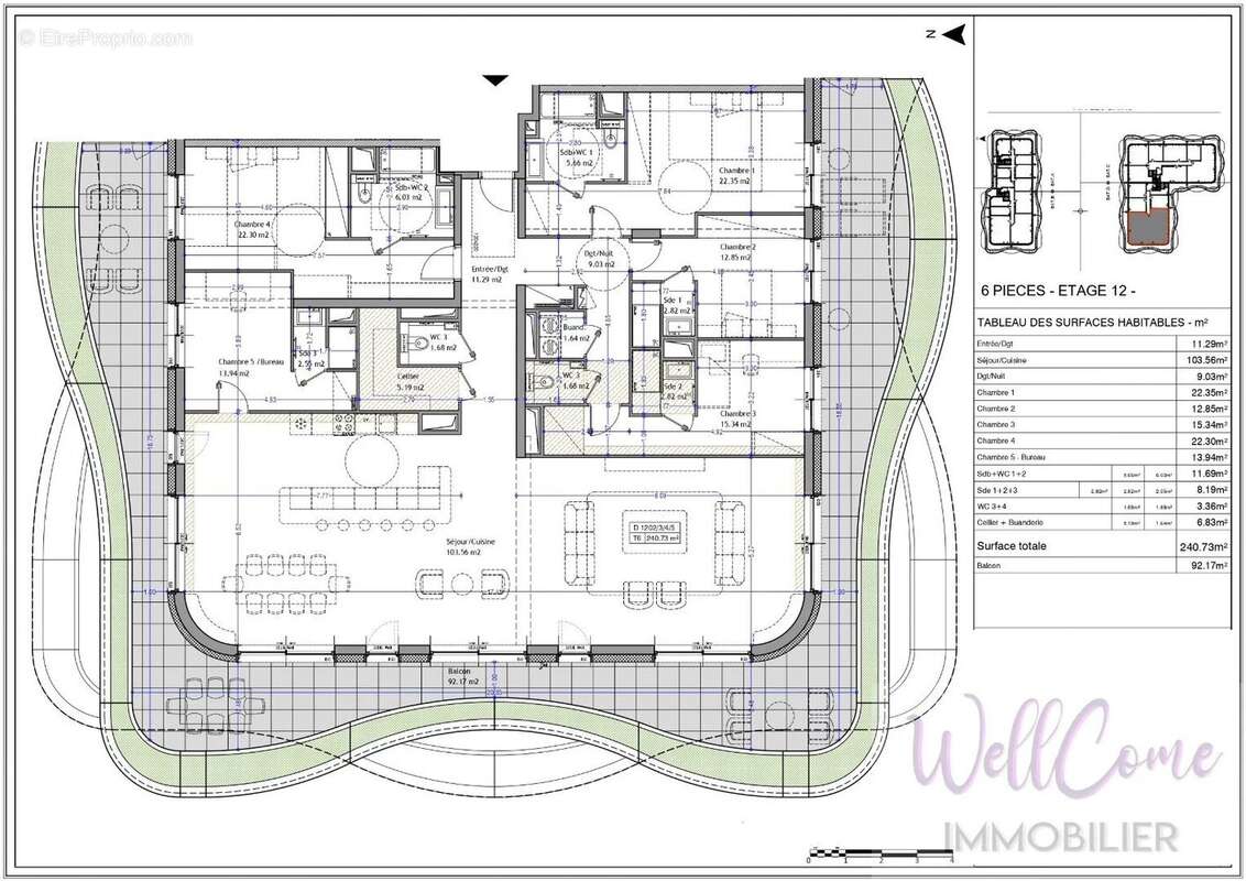 Appartement à AIX-LES-BAINS