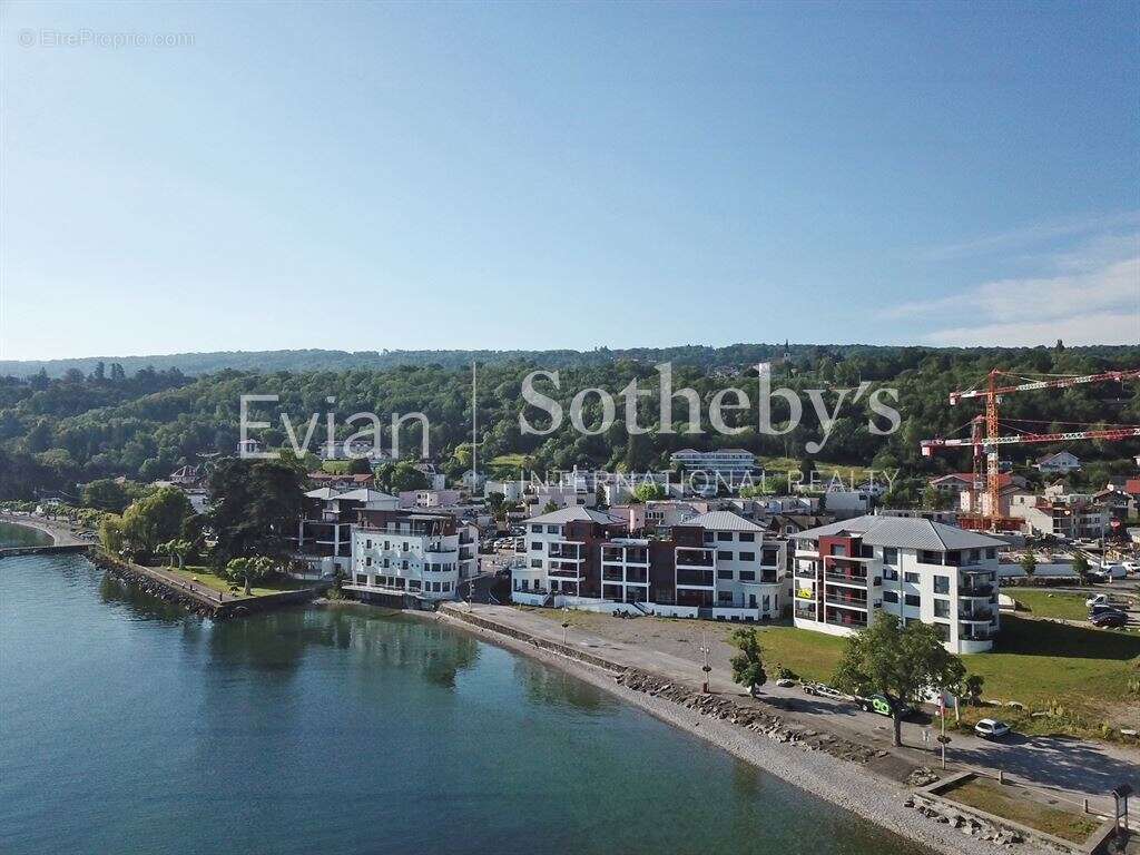Appartement t3 pieds dans l'eau amphion - photo 3
