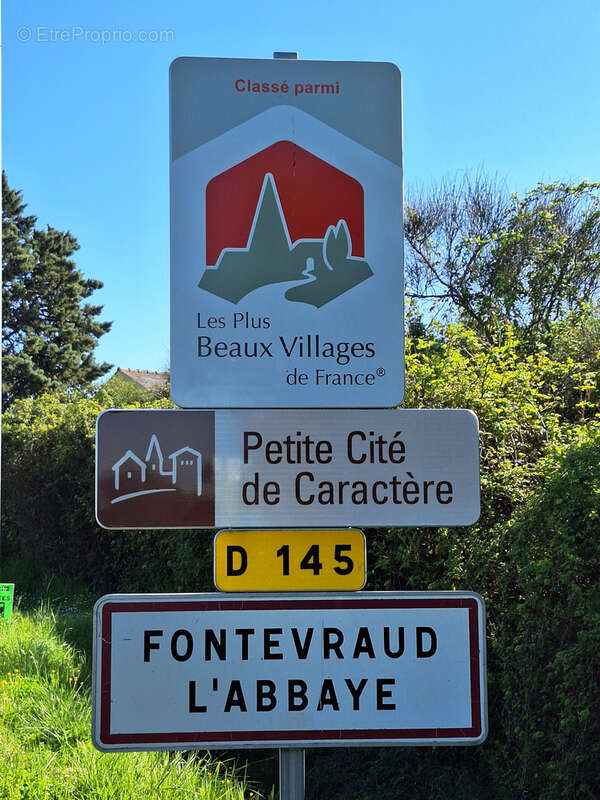 Maison à FONTEVRAUD-L&#039;ABBAYE