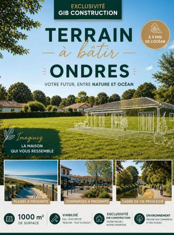 Terrain à ONDRES