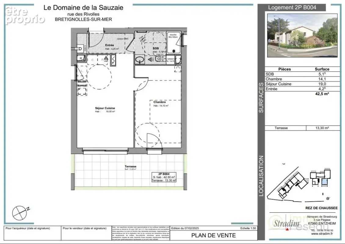 Appartement à BRETIGNOLLES-SUR-MER