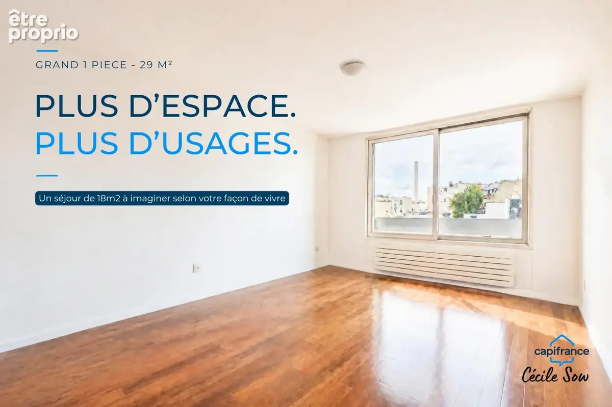 Appartement à PARIS-18E