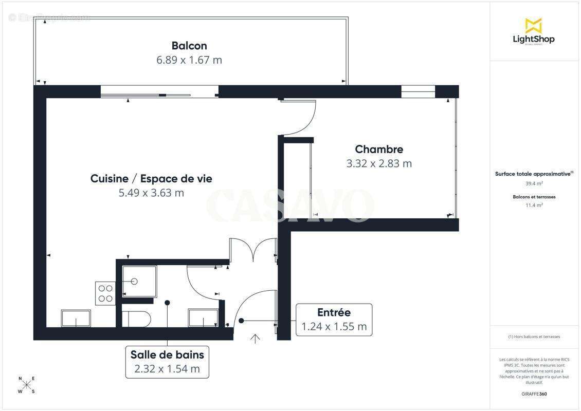 Appartement à MARSEILLE-13E