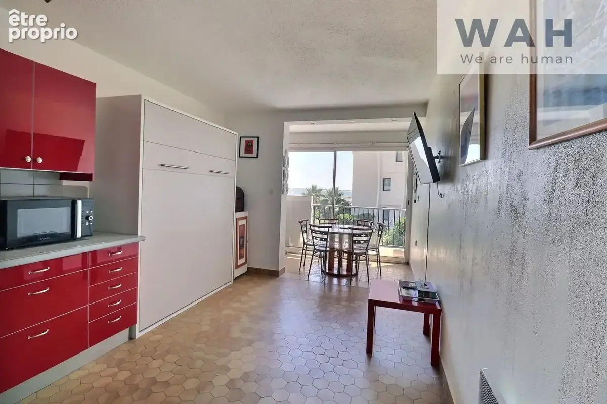 Vente studio cabine vue mer - 30 m2 - la grande motte - 3428 - photo 3