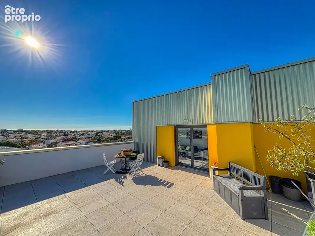Royan -dernier étage - aperçu mer -grande terrasse 47 m² - garage - photo 16