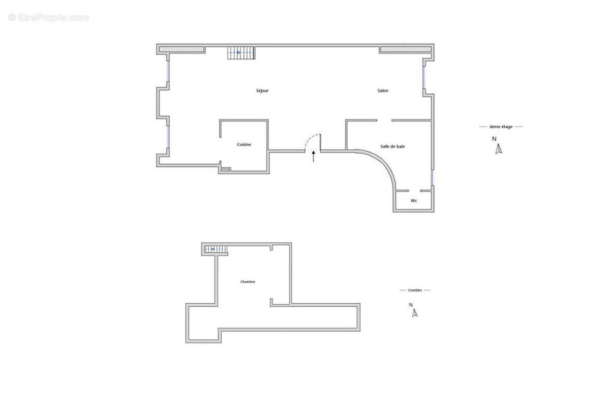 Appartement à PARIS-18E