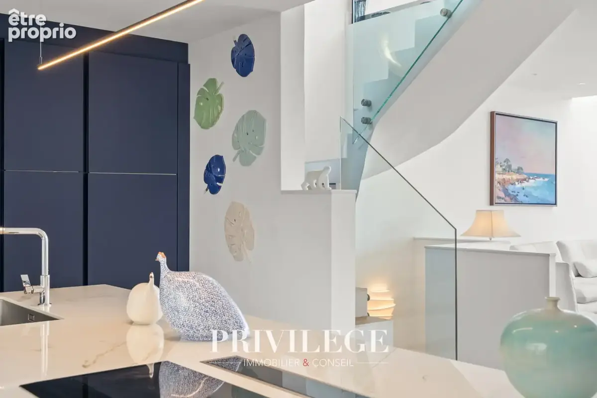 Nice   villa contemporaine avec piscine, vue dégagée et aperçu mer   domaine sécurisé - photo 20