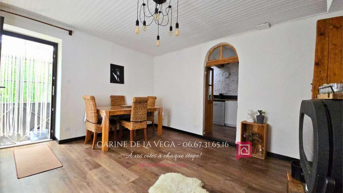 Maison en pierre 90 m2 avec garage, terrasse, jardin - photo 4