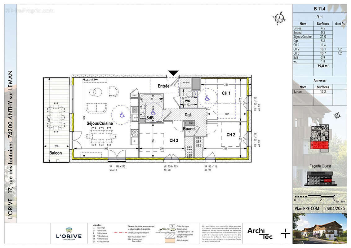 Appartement à ANTHY-SUR-LEMAN
