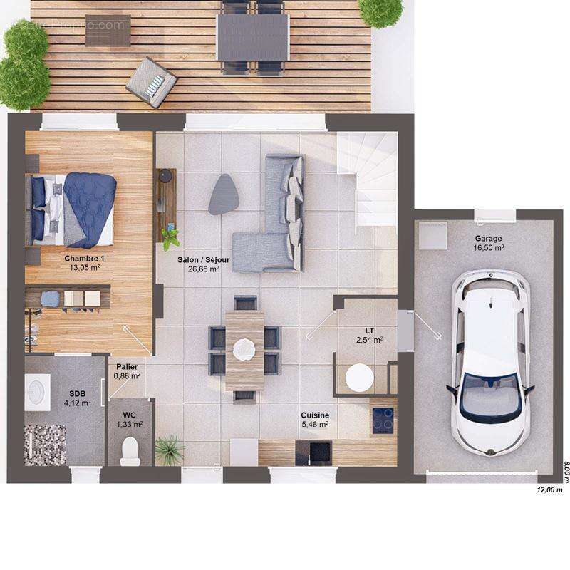 Maison à FRICHEMESNIL