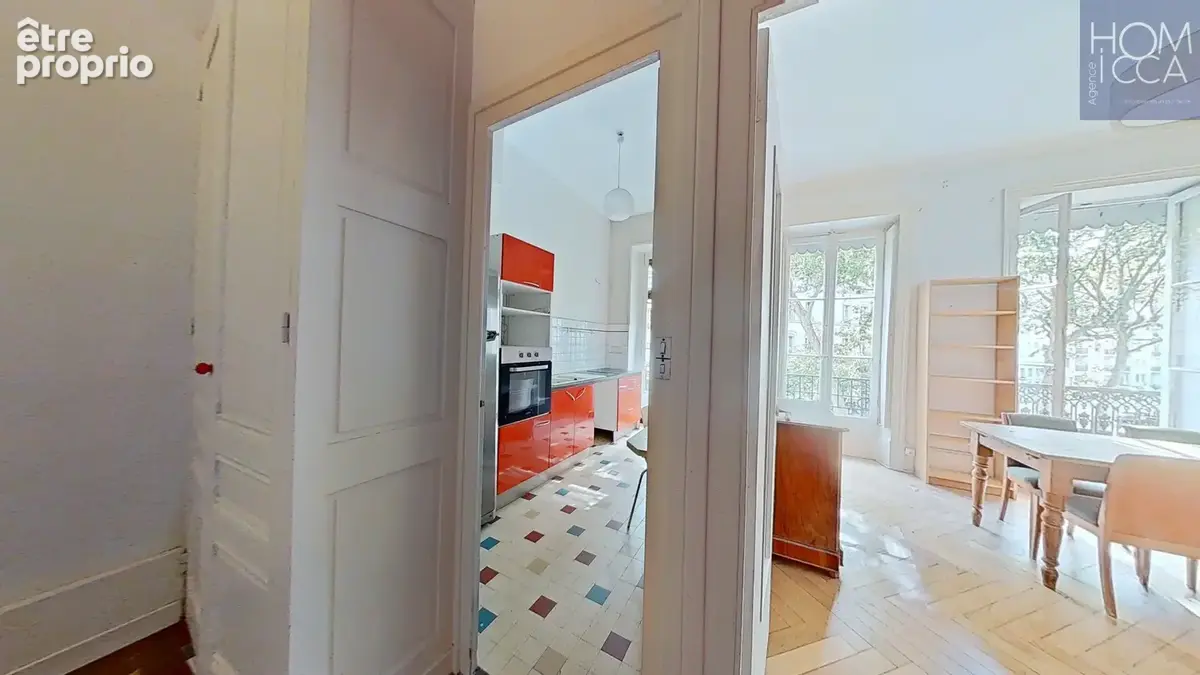 69009 lyon 9eme vaise centre - place de paris - appartement 3 pièces avec 2 caves et un balcon - photo 5