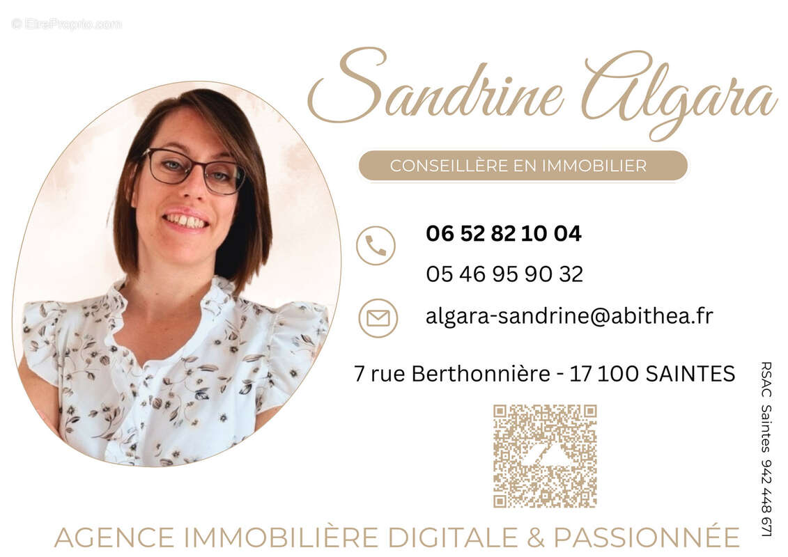 Maison à NIEUL-LE-VIROUIL