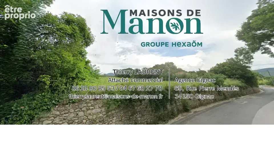 Photo Terrain à Laroque au prix de 105 000€