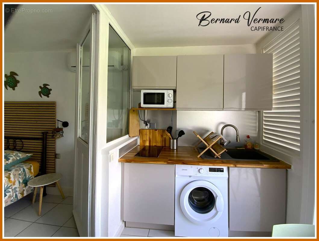 Appartement-studio de 30 m² - Piscine et accès plage - photo 4