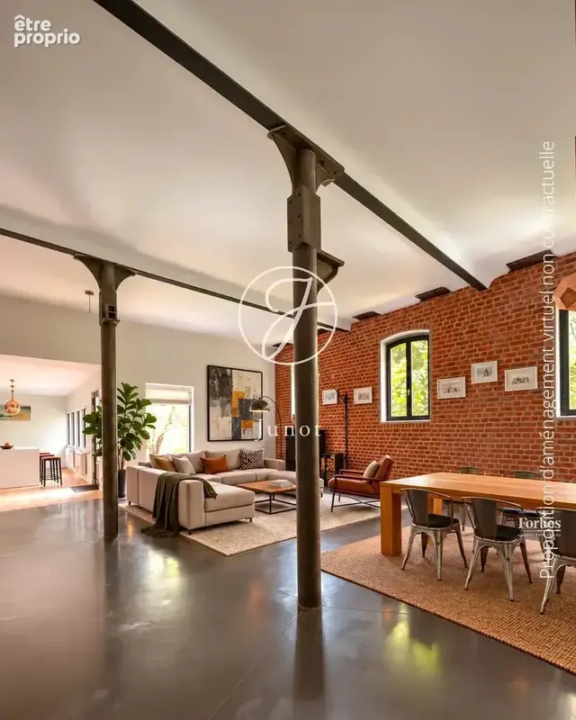 Lille - CORMONTAIGNE - Loft - 6 pièces - 216,98m² loi Carrez - 4 chambres - Terrasse - Jardin - Stationnement. - photo 13