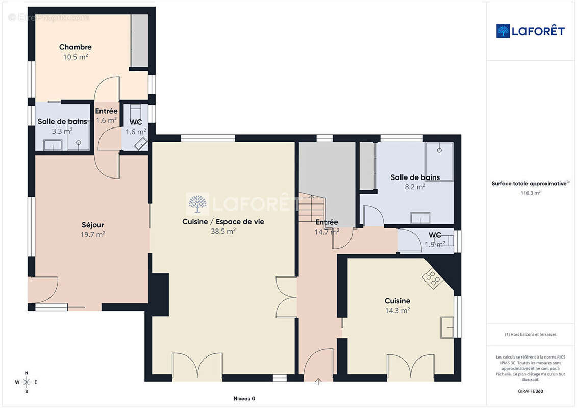 Maison Saint Evarzec 7 pièce(s) 171,55 m2+87m2 de sous-sol complet - photo 21
