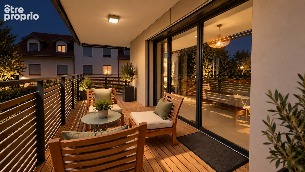 Neydens T4 -garage - balcon terrase - photo 13