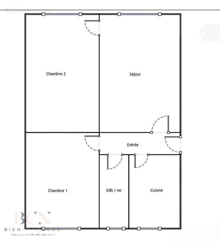 Appartement à PARIS-18E