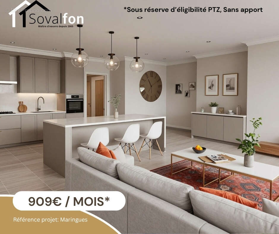 Maison à MARINGUES