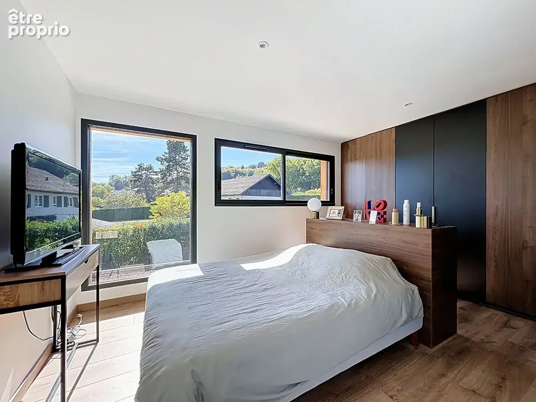 Villa contemporaine de 2019 - Cadre campagne avec vue panoramique sur les montagnes. - photo 14