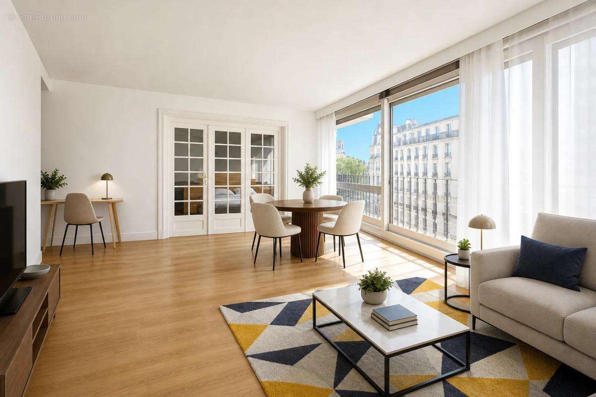 Beaux 2 pièces 52,4 m² Paris 14 - photo 3