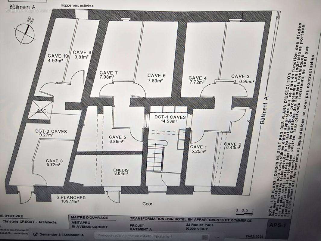 Appartement à VICHY