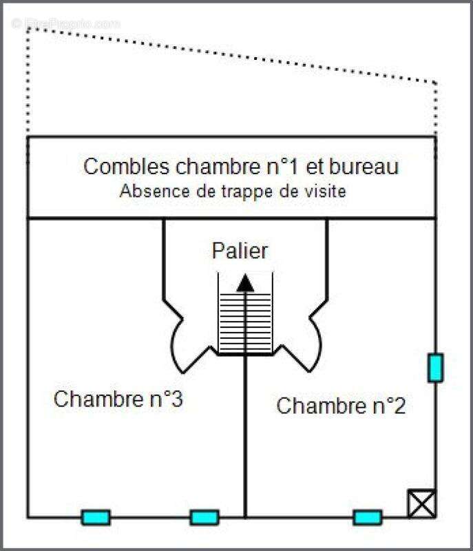 2/3 chambres, 1 bureau. Be lespace en pelouse avec garage - photo 11