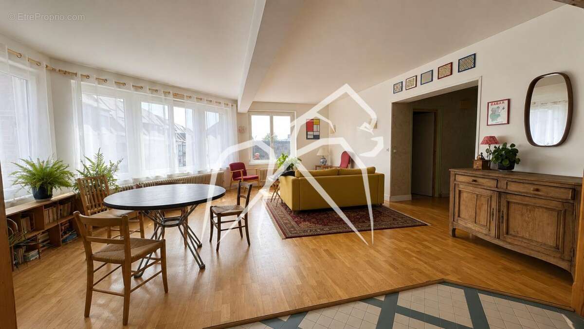 Appartement esprit loft 5 pièces  Rouen St Clément  115 m² - photo 2