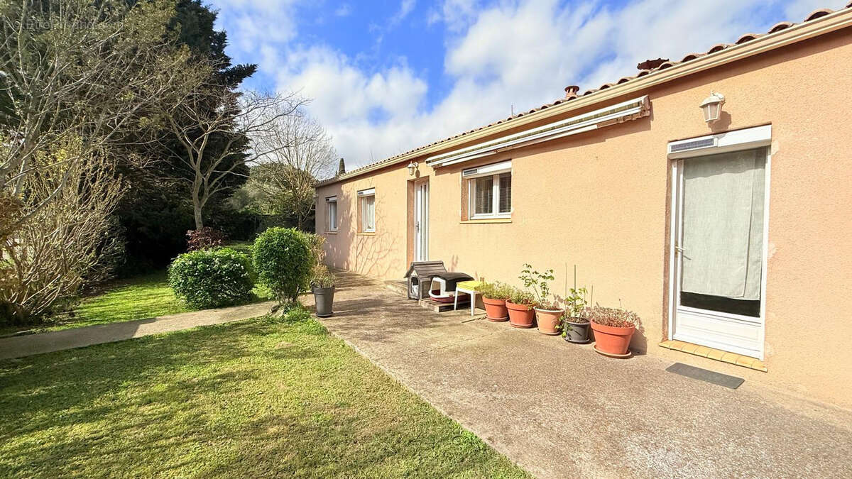 Carcassonne - maison - pp - 3 chambres - terrain 800m2 - photo 2