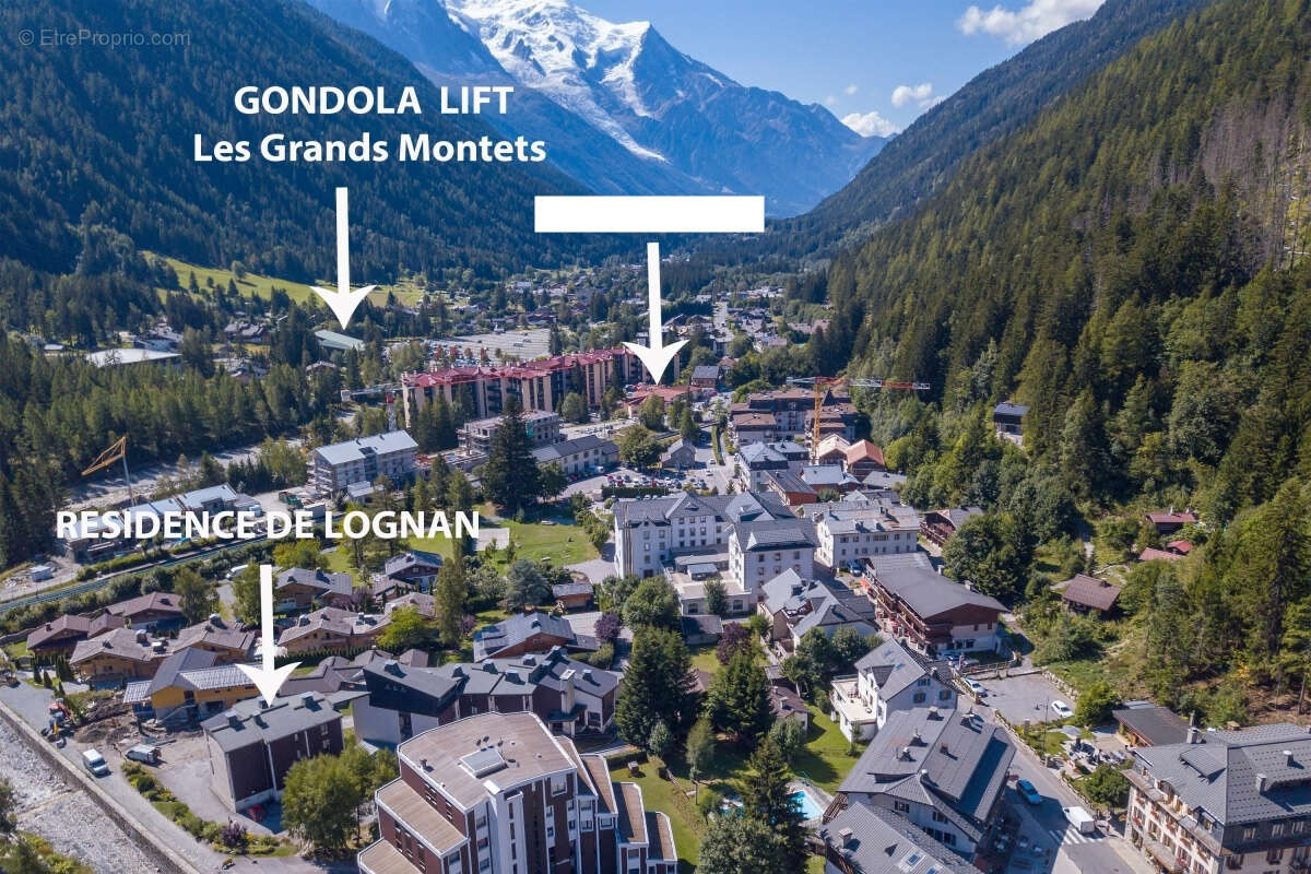 Appartement à CHAMONIX-MONT-BLANC