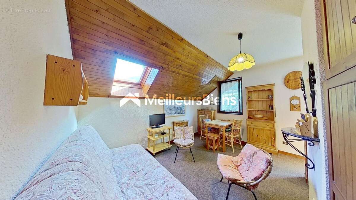 Studio aux Orres 20 m² avec balcon, cave et casier à skis - photo 9