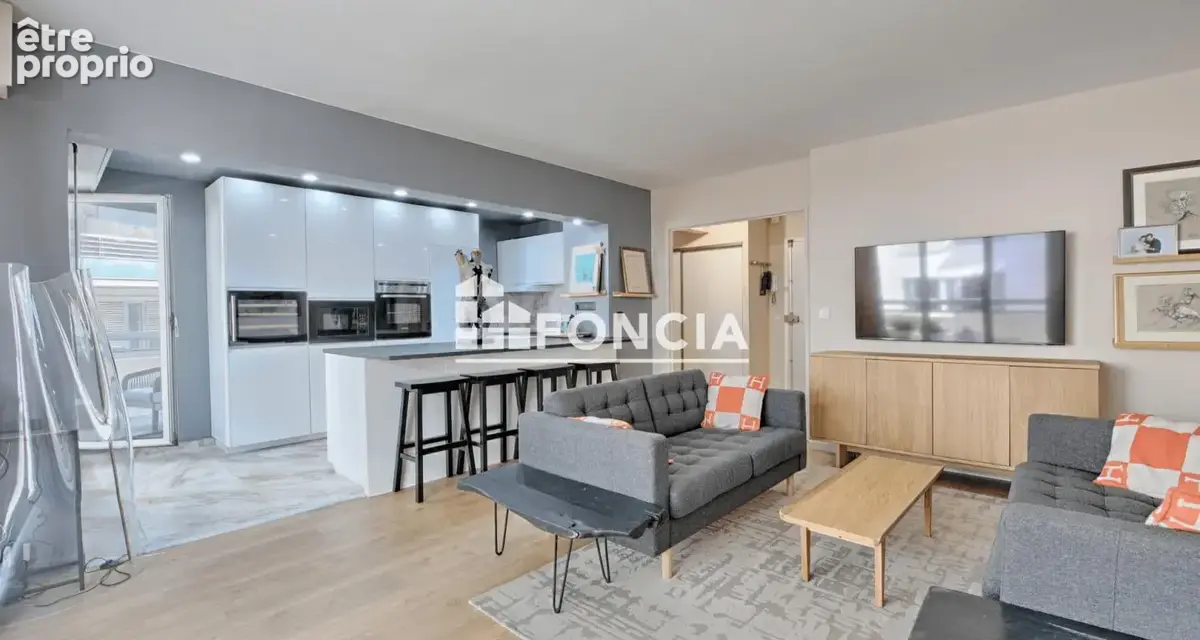 Didot: immeuble moderne  3 pieces de 74m2+ balcon de 15m2  avec cave et parking - photo 3
