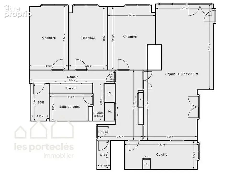 Appartement à LOUVECIENNES