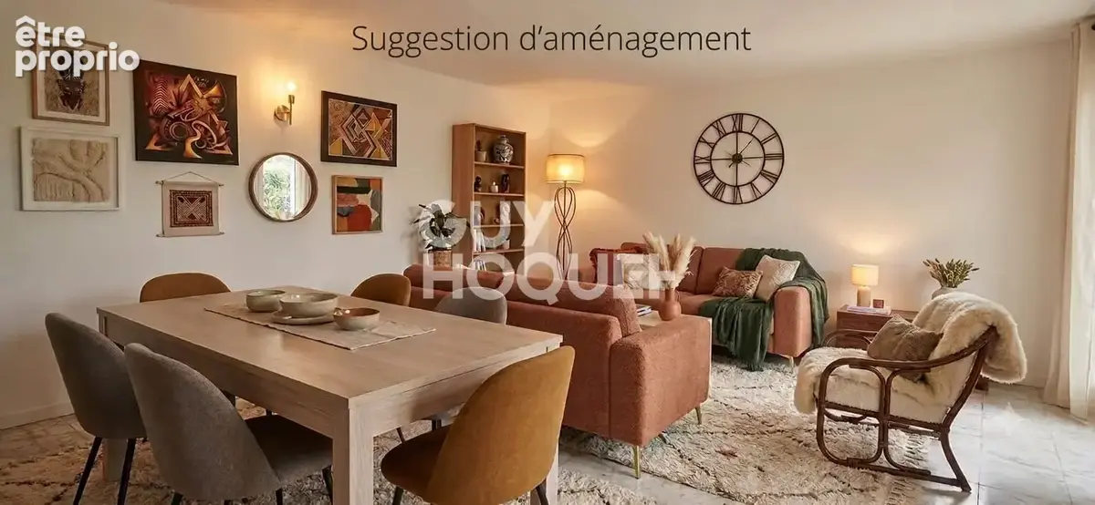 Appartement  4 pièces 87m2+ terrain 410 m² +garage - photo 3