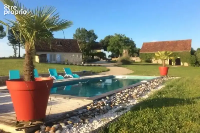 Propriété quercynoise , Francoules , 8 pièces,  450 m2 , 9 hectares - photo 2